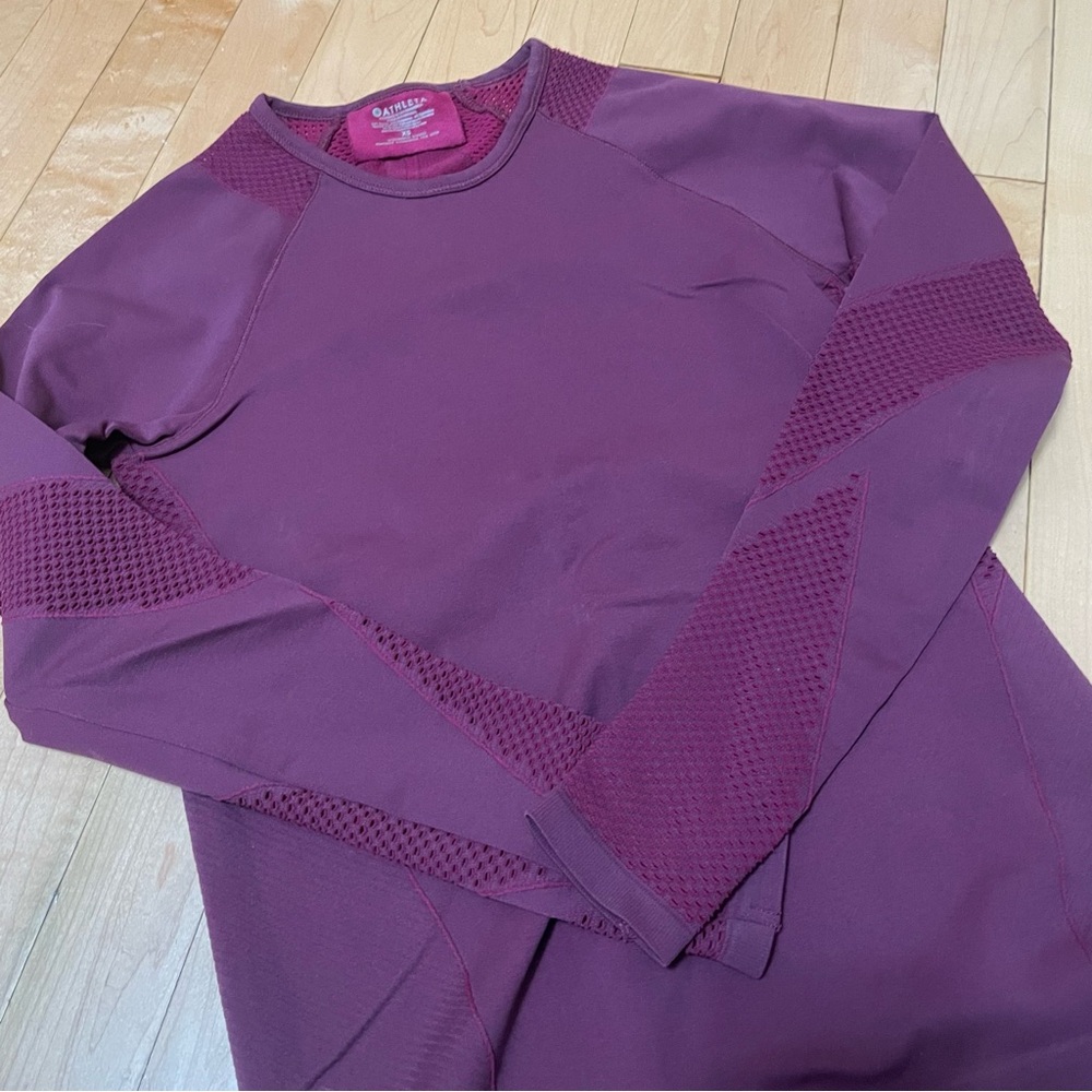 Athleta | Auberge Caliber Seamless Top - Size XS